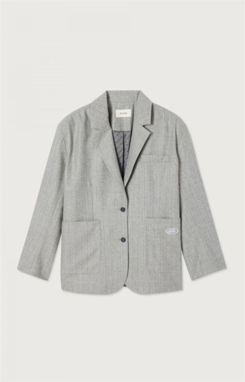 AMERICAN VINTAGE DIR15B BLAZER DIROW STRIPES GREY